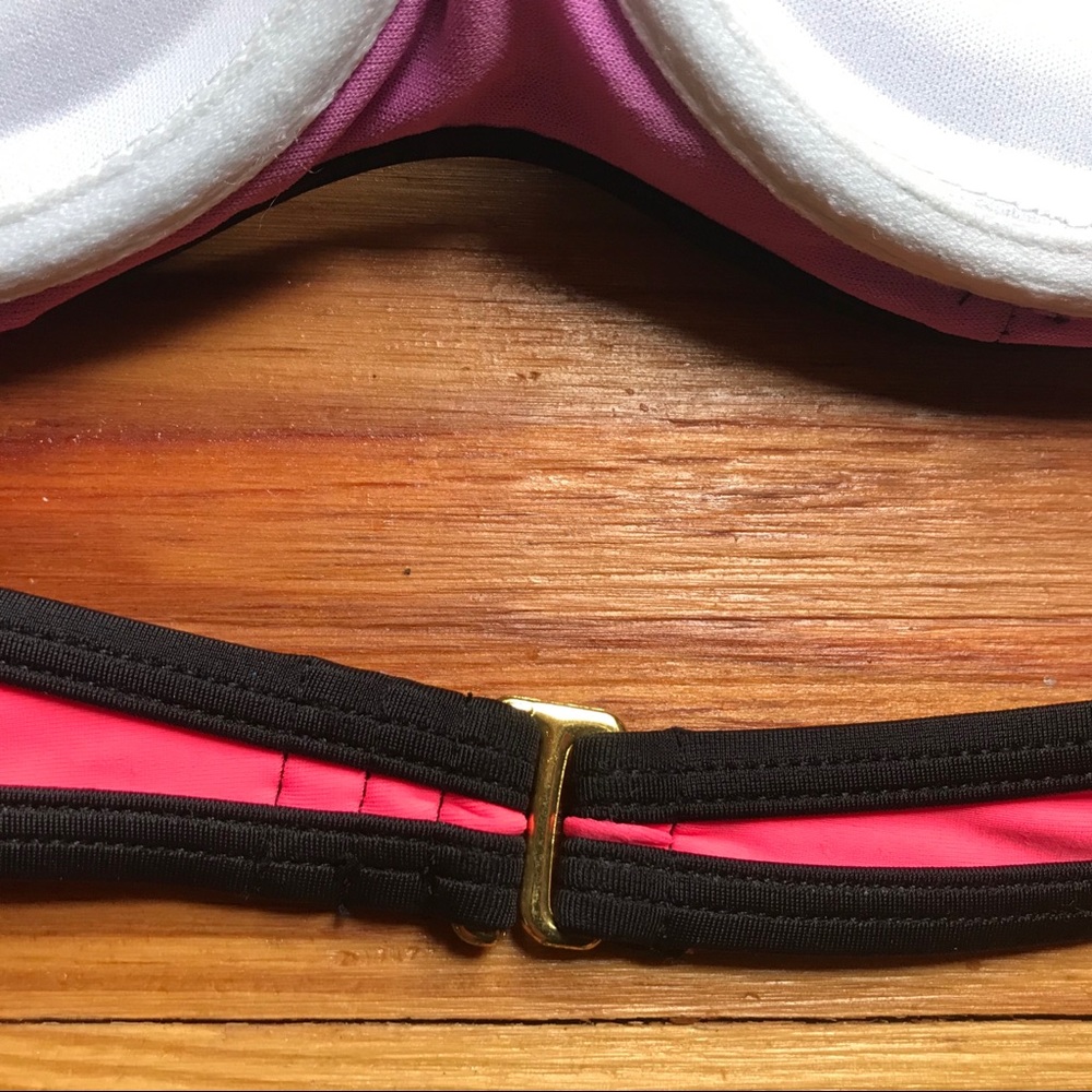 OP Tri-colored Bikini Top, EUC, L - Picture 8 of 13